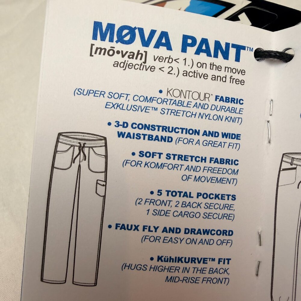 Kuhl Women's Mova Stretch Black Pant | Size 8 | Inseam 31" - Picture 4 of 10